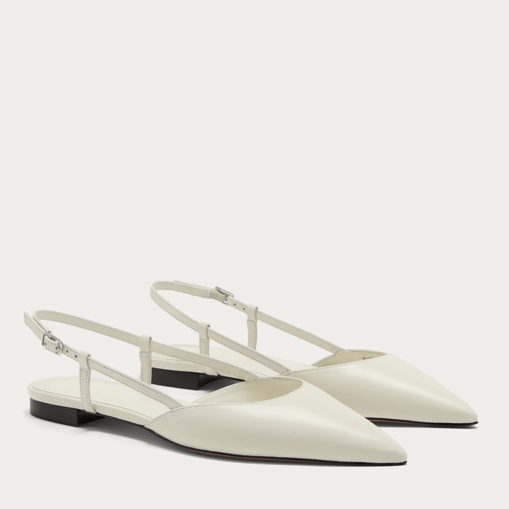 Everlane The Studio Slingback Flat 7.5 NEW